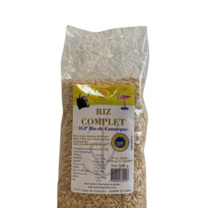 Riz complet de Camargue 500g