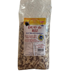 Duo de Riz IGP de Camargue 500Gr