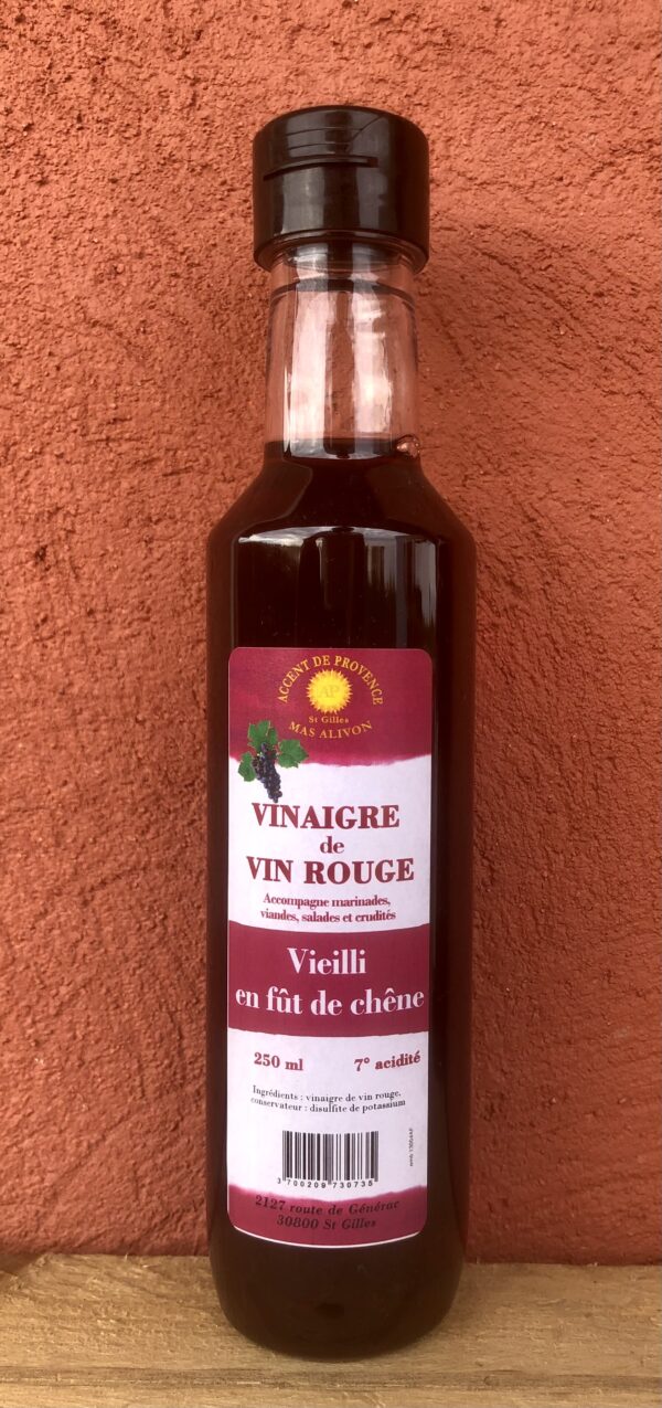 Vinaigre Vin Rouge vieilli fut de chêne