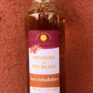 Vinaigre Vin blanc Echalotes 25CL