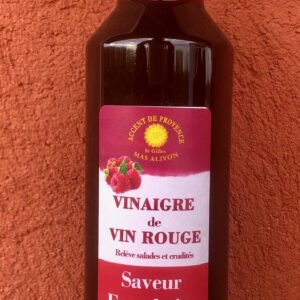 Vinaigre Vin Rouge Saveur Framboise