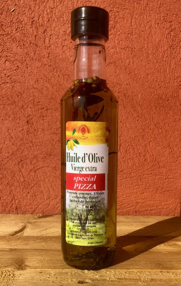 Huile Olive Extra vierge Pizza 25Cl