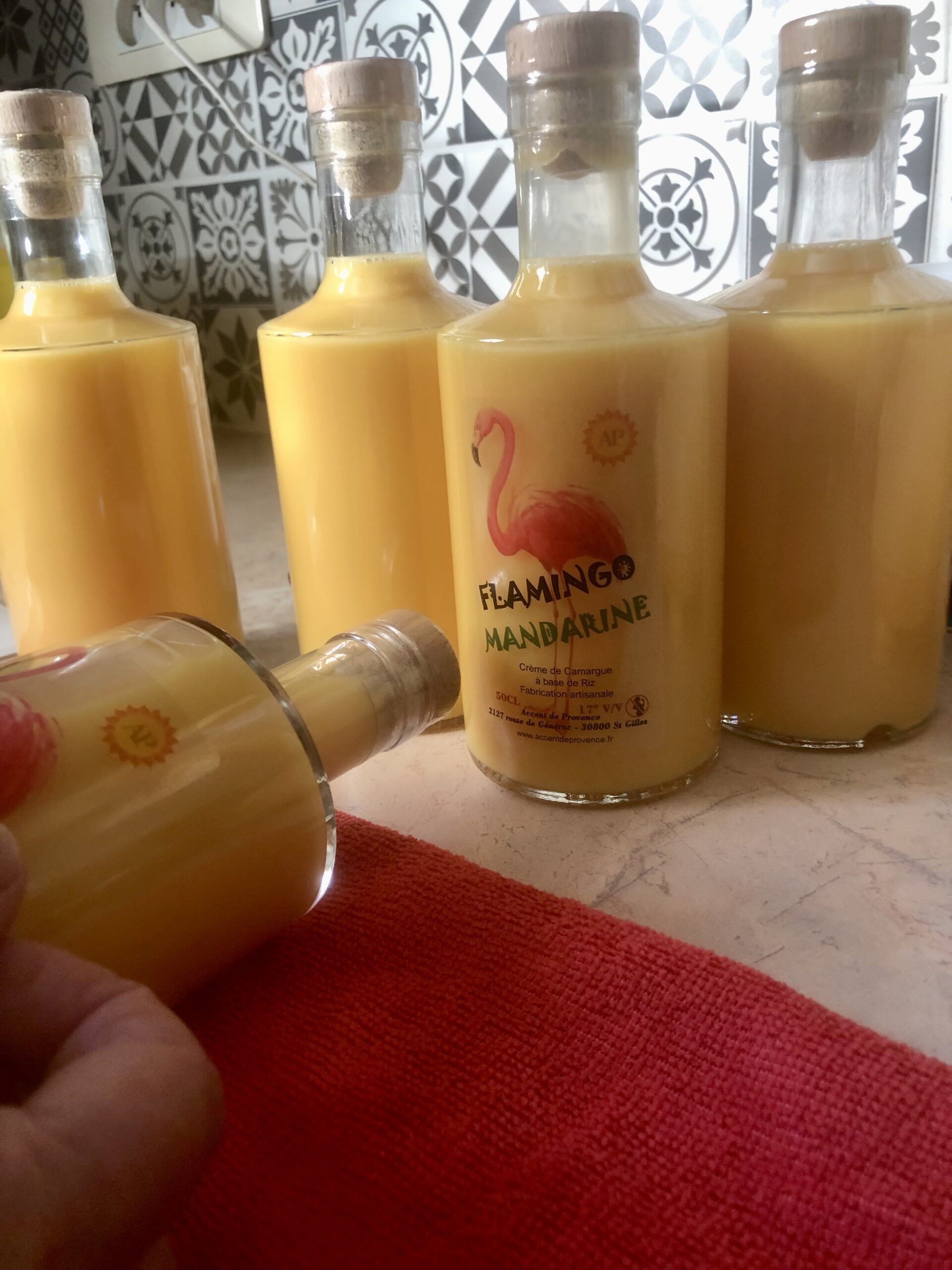 Flamingo Mandarine Liqueur Creme de Riz – Image 6